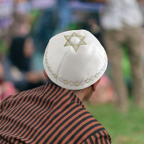 Fêtes chapeau yamaka - du,