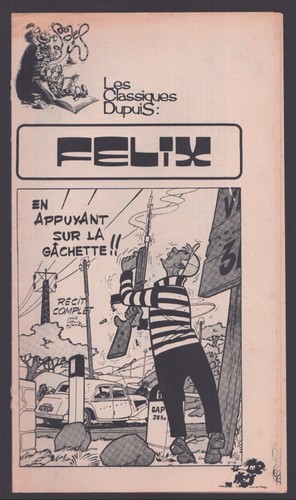 Tillieux felix en appuyant - tillieux,