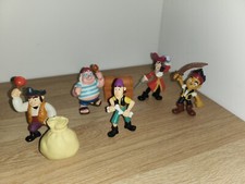 figurine disney jack le pirate, capitaine crochet