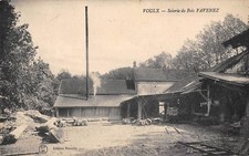 CPA 77 VOULX SCIERIE DE BOIS