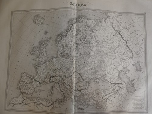 Carte europe issue - , atlas
