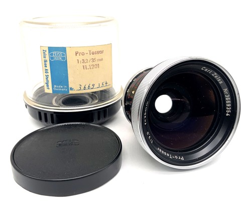 Carl zeiss pro tessar - carl, pro-tessar