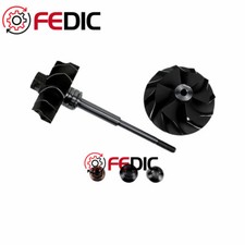 Arbre turbo et jantes