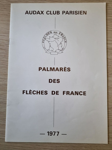 Palmarès des flèches - flèches, de