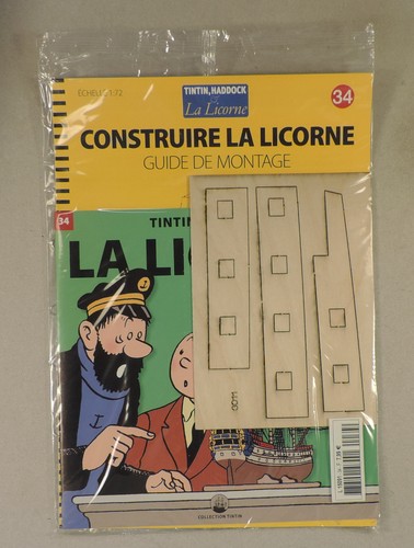 Tintin construire licorne - construire, la