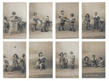 Jeux d'enfants 8 photos cartes