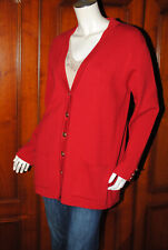 Veste, femme, Gipsy, L, rouge, manches longues, non doublée, laine mélangée.