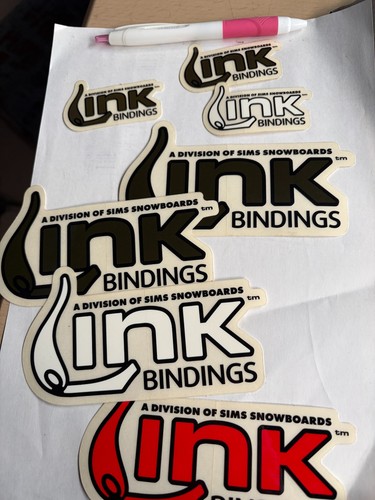 Link binding snowboard - binding, vintage