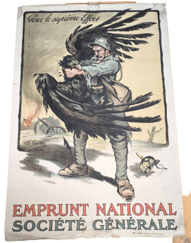 Affiche originale 1918 wwi - 1918,