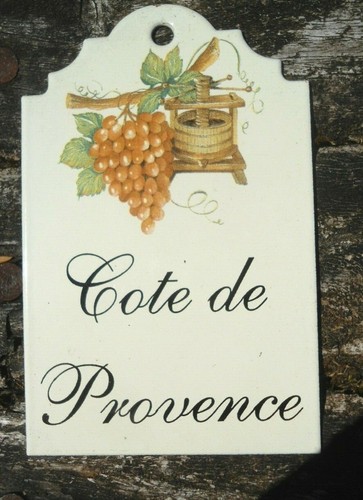 Plaque emaillee cave vin - plaque,
