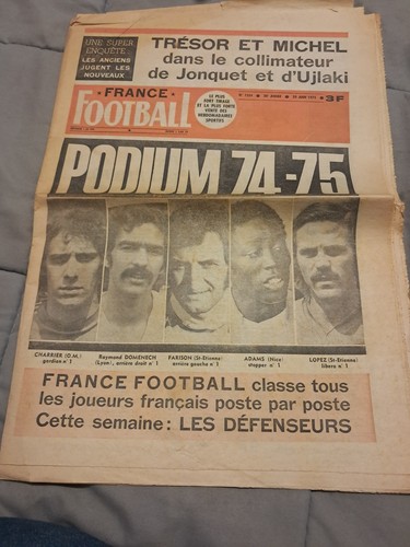Journal 1975 france - journal, football
