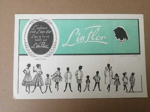 Ancien buvard publicitaire - ancien,