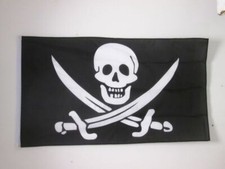 DRAPEAU PIRATE JACK RACKHAM 90x60cm - DRAPEAU PIRATES - CORSAIRE 60 x 90 cm - DR