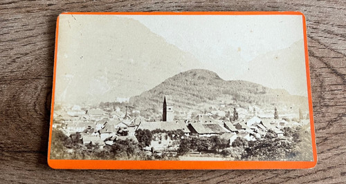 Photo ancienne cdv - ancienne, j