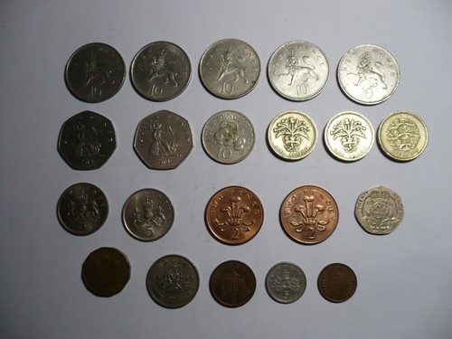 Lot pieces anglaises - 21,