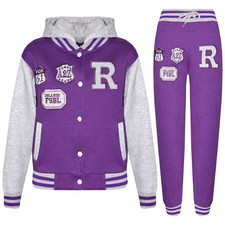 Enfants Filles Garçons Violet