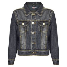Veste En Jean Noir Pour