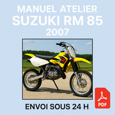 Manuel Atelier Suzuki RM 85