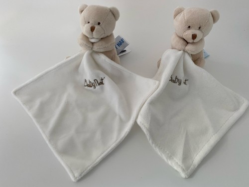 5732 lot doudou plat ours - 2,