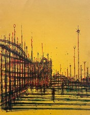 Lithographie jean carzou 1959 - lithographie,