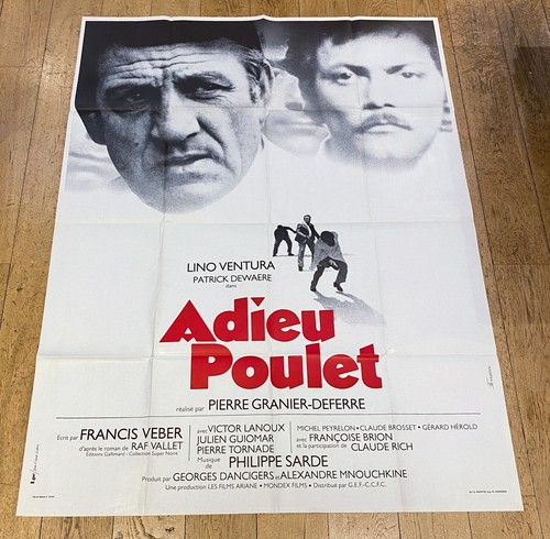 Adieu poulet affiche cinéma - affiche,
