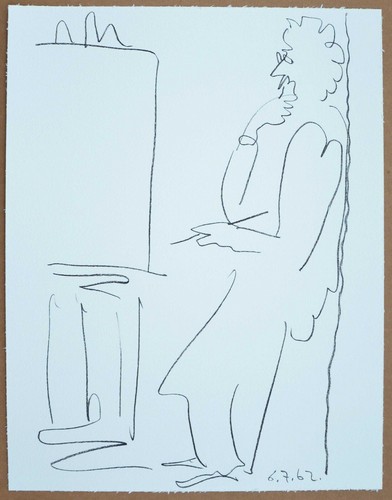 Superbe lithographie pablo - superbe,