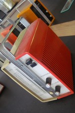Poste radio vintage tamouré - vintage,