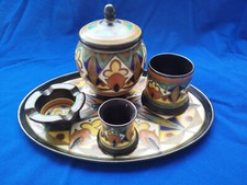 Gouda décor Bianca  Holland art déco service fumeur