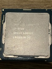 Intel Core i7-9700 3.00GHz 8-Core CPU SRG13 | 3 Year Warranty