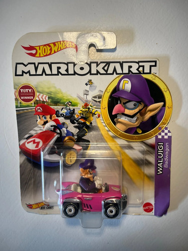 Hot wheels mario kart waluigi - hot,
