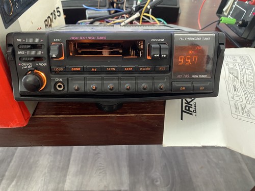 Autoradio car stereo - autoradio, vintage