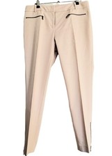 pantalon femme beige clair