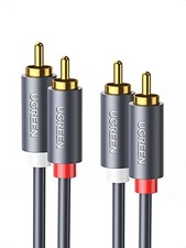 UGREEN 2M Câble RCA 2 Mâle