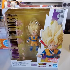 Dragon Ball figurine S.H Figuarts Super Saiyan Son Goku mini Daima 8 cm BANDAI