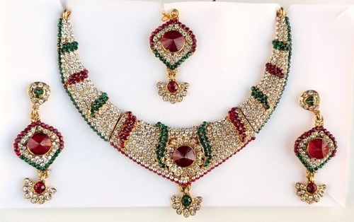 Collier indien traditionnel - , or