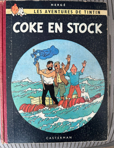 Hergé tintin coke stock - hergé,