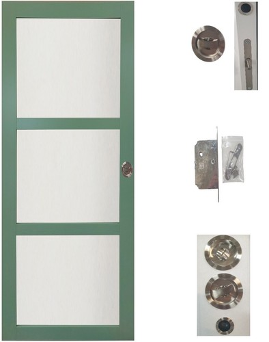 Porte coulissante vert - porte,