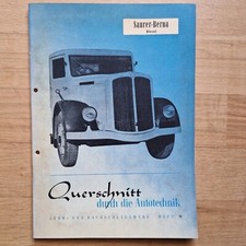 Saurer Berna Diesel Camion