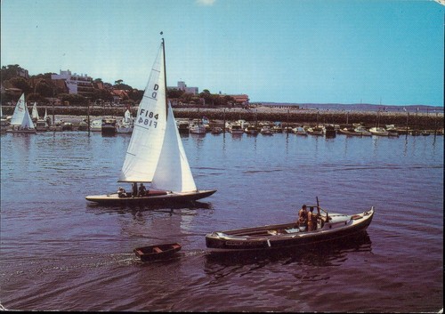 Arcachon pinasse et voilier - -,
