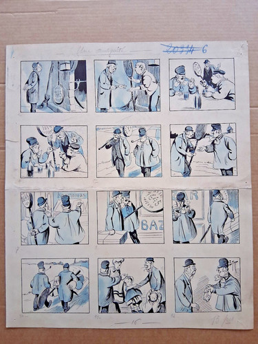 Planche originale - planche, de