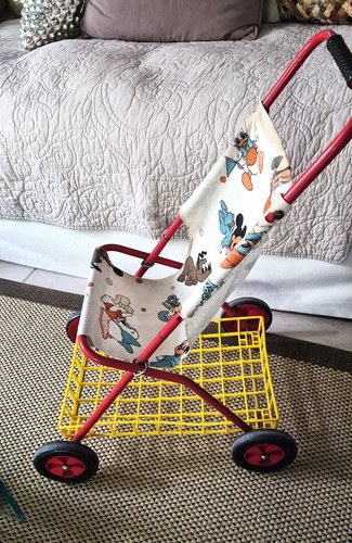 Poussette jouet disney vintage - jouet,