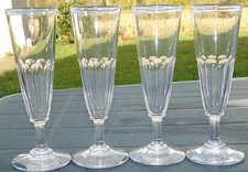 Baccarat? Lot de 4 flûtes à