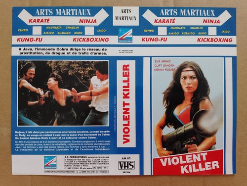 Jaquette vhs violent - vhs, killer