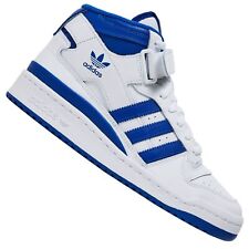 Adidas Originals Forum Mid 84 Top Ten Sneakers Chaussures G57985 Blanc Bleu