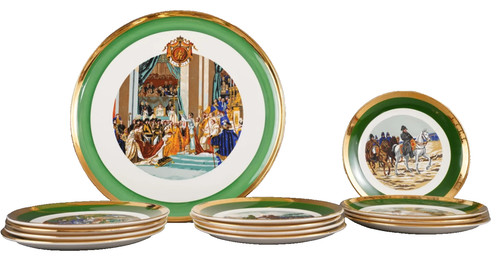 Service dessert porcelaine - service, a
