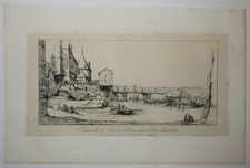 Charles MERYON Passerelle Pont