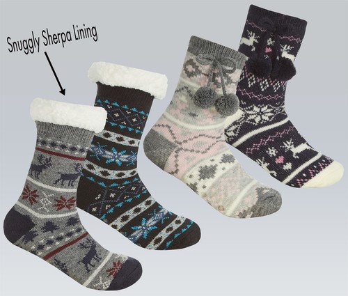 Chaussettes douces laine - en,