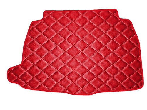 Matelassé cuir éco rouge - matelassé,