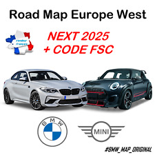 Mise à jour GPS Road Map BMW - MINI - Europe WEST NEXT 2025 avec code FSC