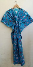 Robe Maxi Kaftan En Coton